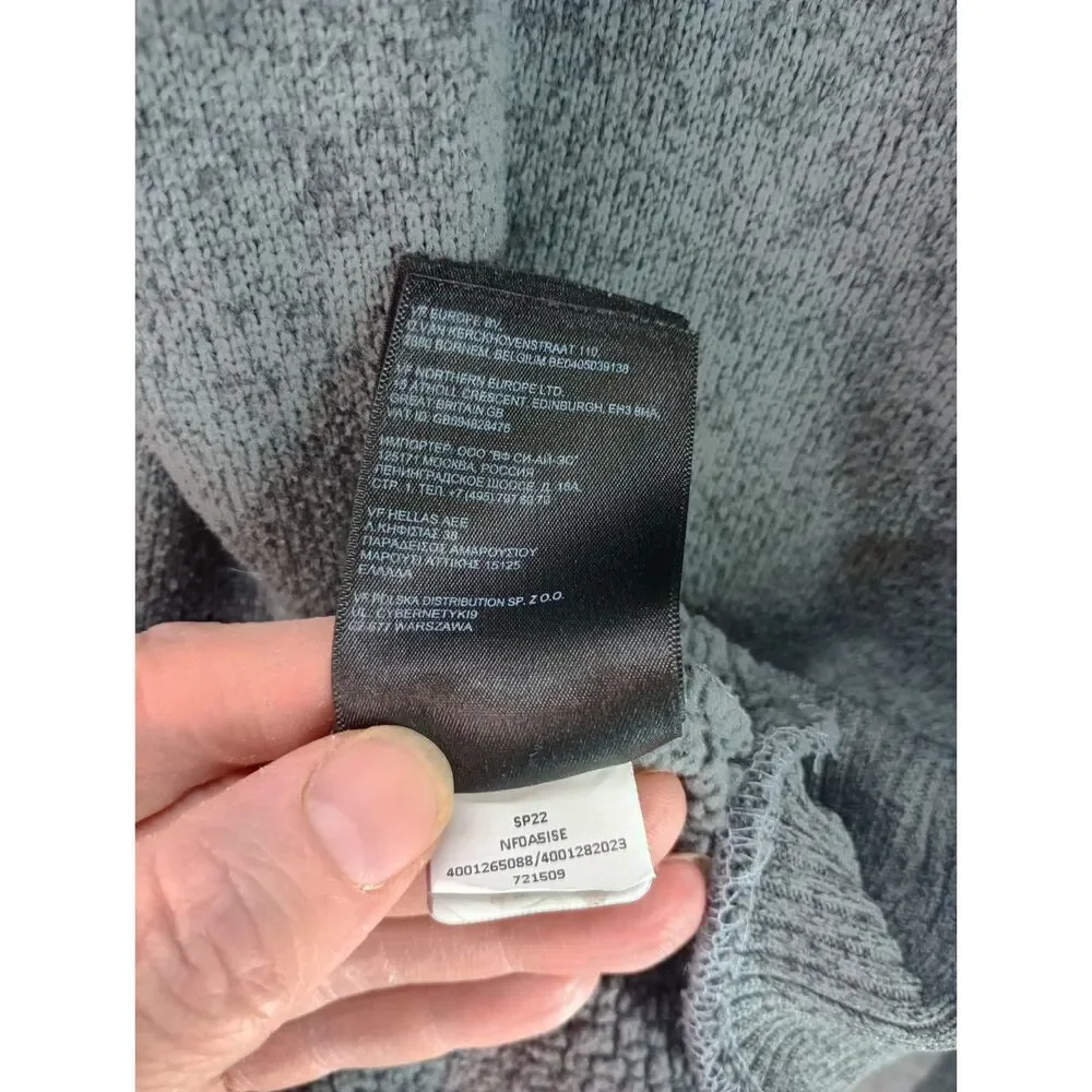 The North Face Men's XL Gray Quarter Zip Fleece Pullover Sweatshirt*READ*